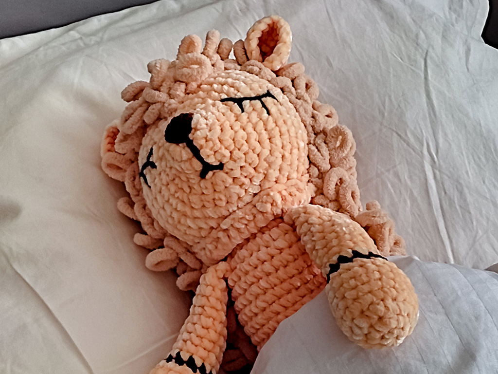 Plushy Sleepy Hedgehog